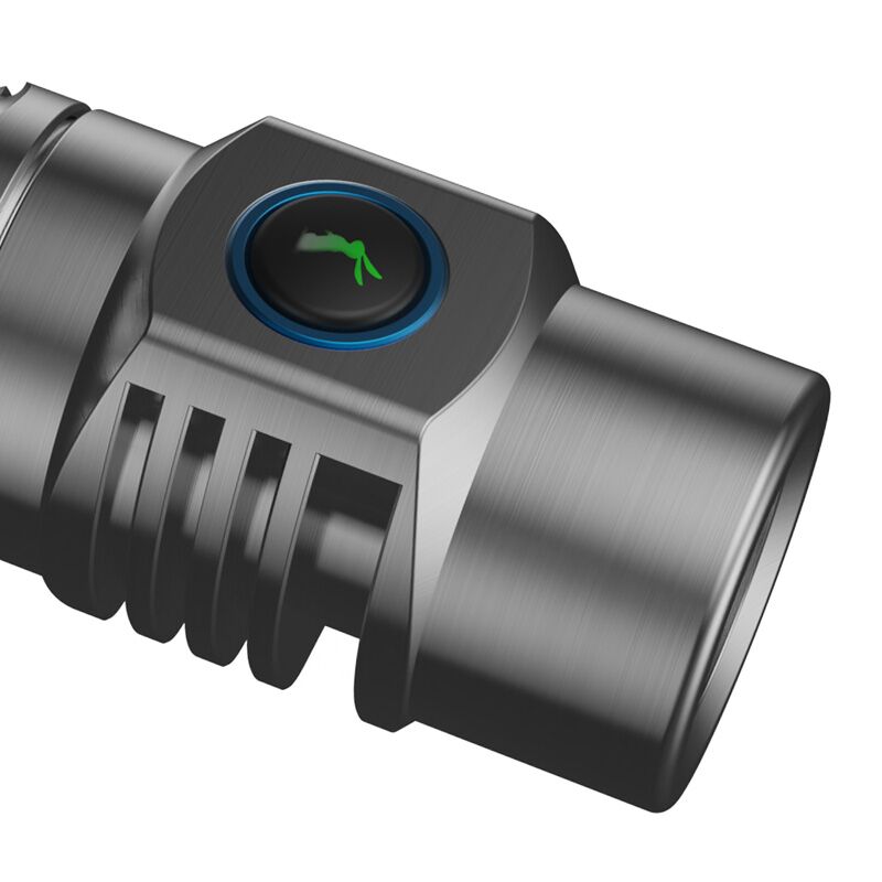 LUMINTOP LEP ライト THOR MINI BLACK LUMINTOP Thor Mini Rechargeable LEP Flashlight - 250 Lumens