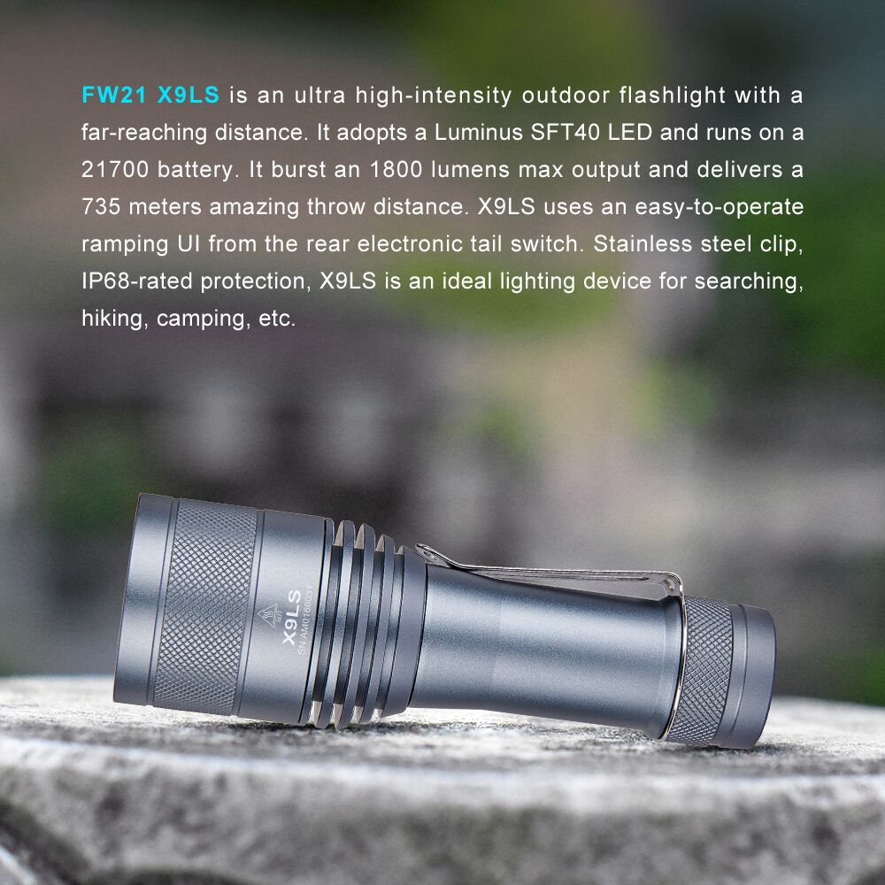 FW21 X9LS (Discontinued) - Lumintop