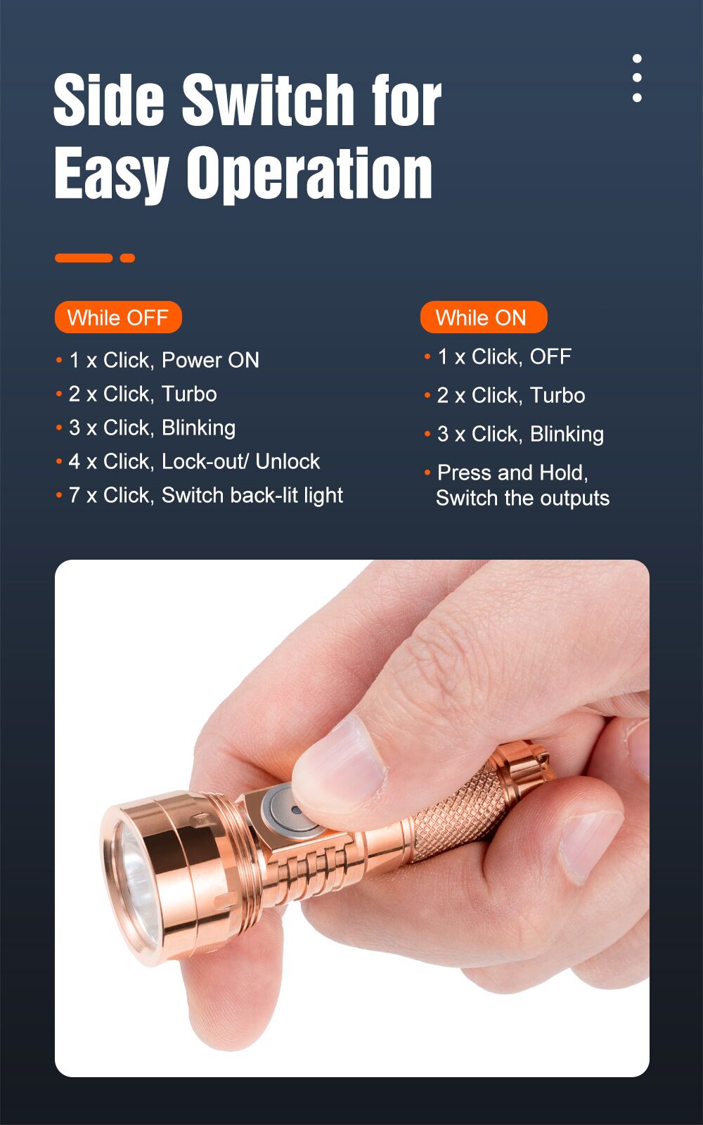 GT Nano3.0 Copper - Lumintop