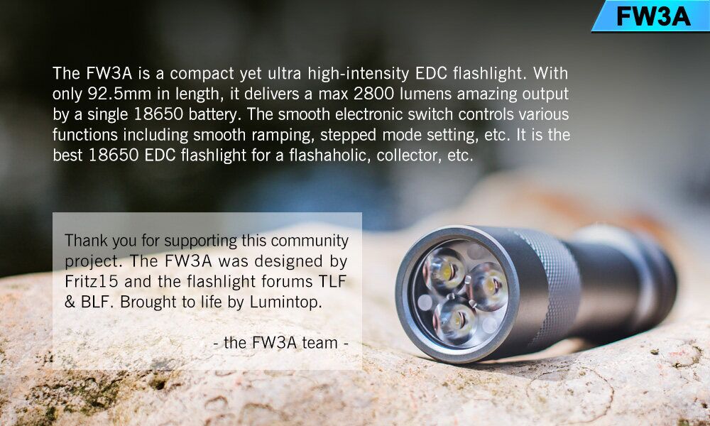FW3A - Lumintop FW3A - Lumintop