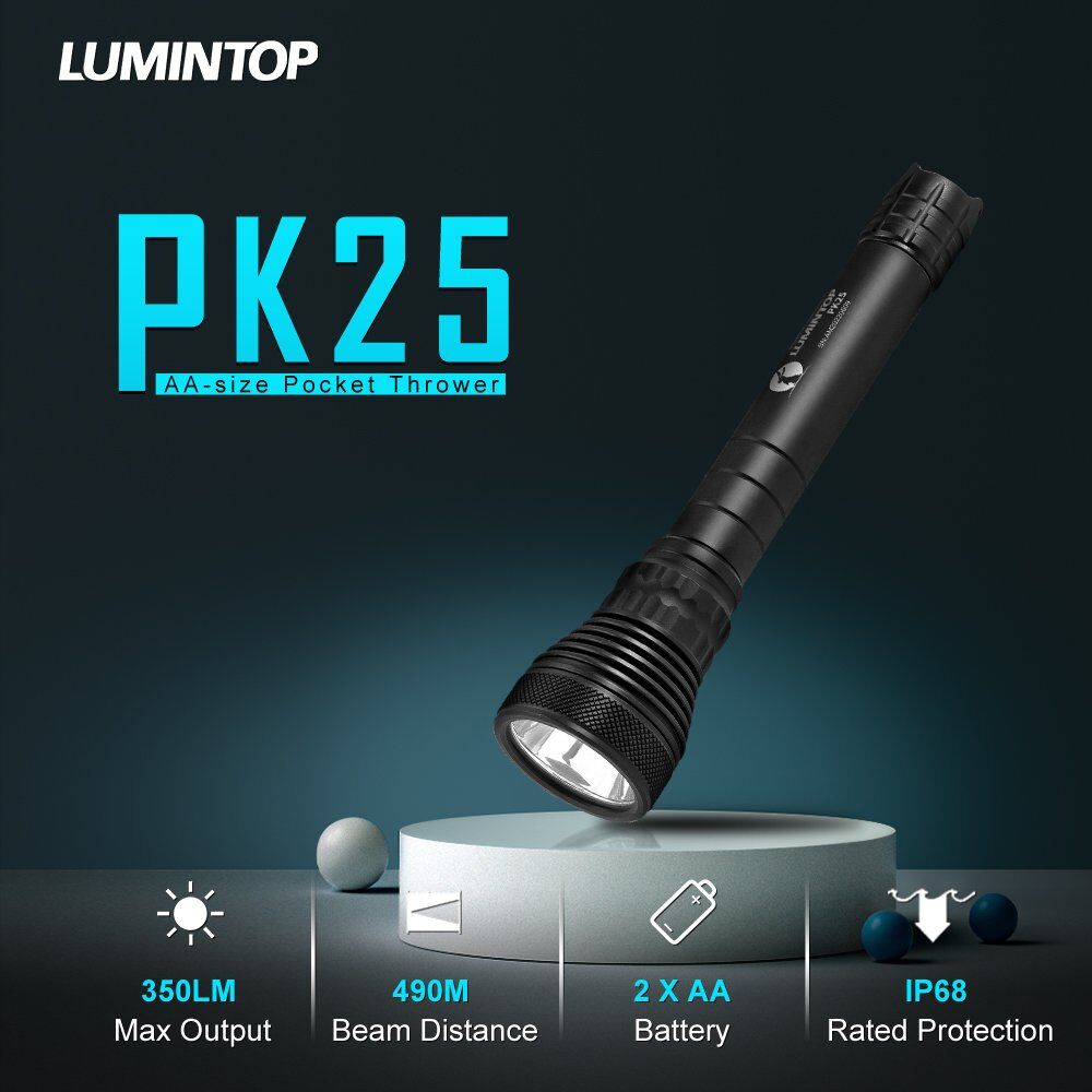 好きに PK25 - Lumintop ライト・ランタン
